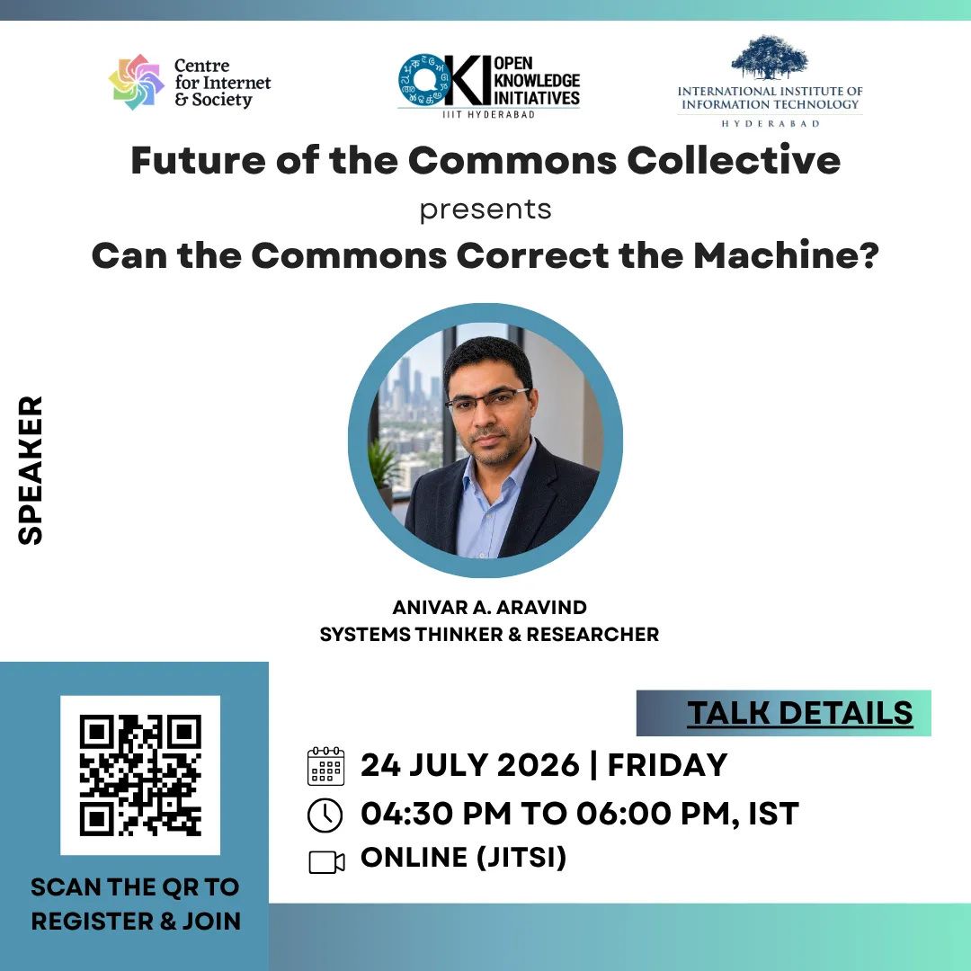 Can the Commons Correct the Machine? — Future of the Commons Collective, India