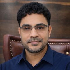 Anivar A. Aravind, head-and-shoulders portrait.